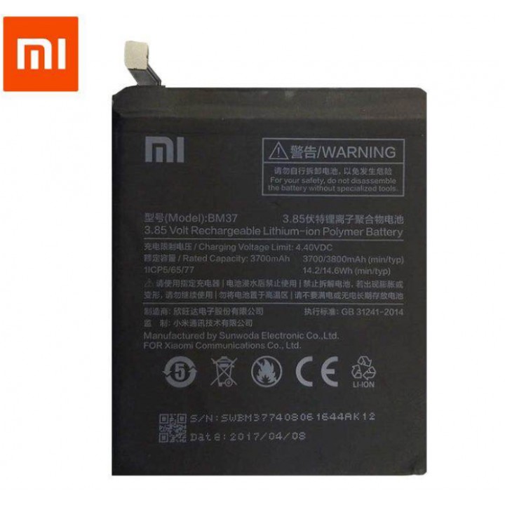 Pin Xiaomi Mi 5s Plus BM37 3700/3800 mAh