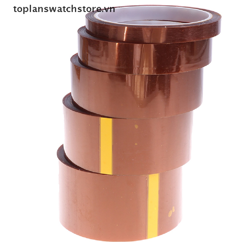 Cuộn Băng Keo Polyimide Chịu Nhiệt Độ Cao Dài 33m