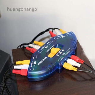 Bộ Chuyển Đổi Âm Thanh / Video AV RCA 3 Chiều Kèm 3 Cáp RCA