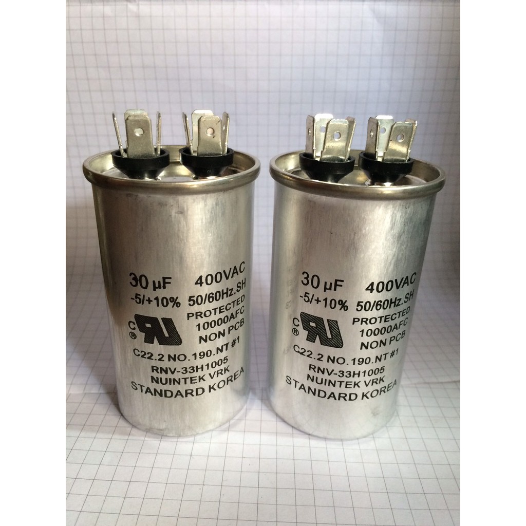 Tụ điều hòa 400vac, từ 25uf đến 80uf T3040