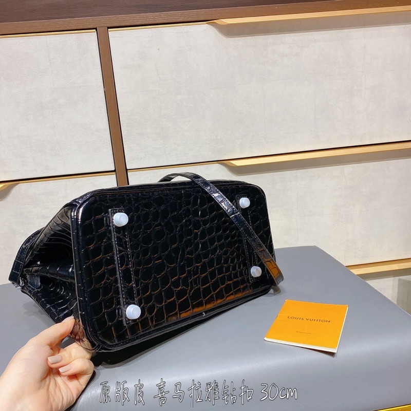 Túi xách nữ  HM Birkin size 30 da thật vân sấu cao cấp