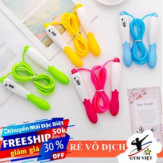 🎁 Dây nhảy đếm vòng giảm cân DN04 ❤️FREE SHIP❤️ Dây nhảy thể dục giá rẻ [ HOT ]
