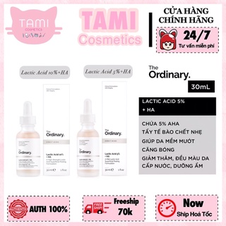 Tinh Chất The Ordinary Lactic Acid 5% + HA/Lactic Acid 10% + HA Serum