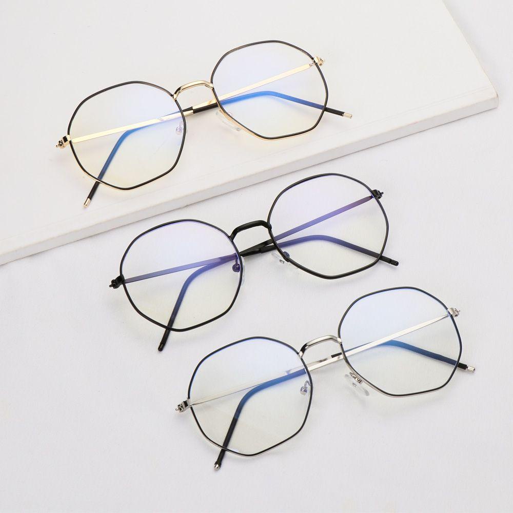 Kính Gọng Kim Loại Siêu Nhẹ Phong Cách Vintage Dành Cho Nam Và Nữ