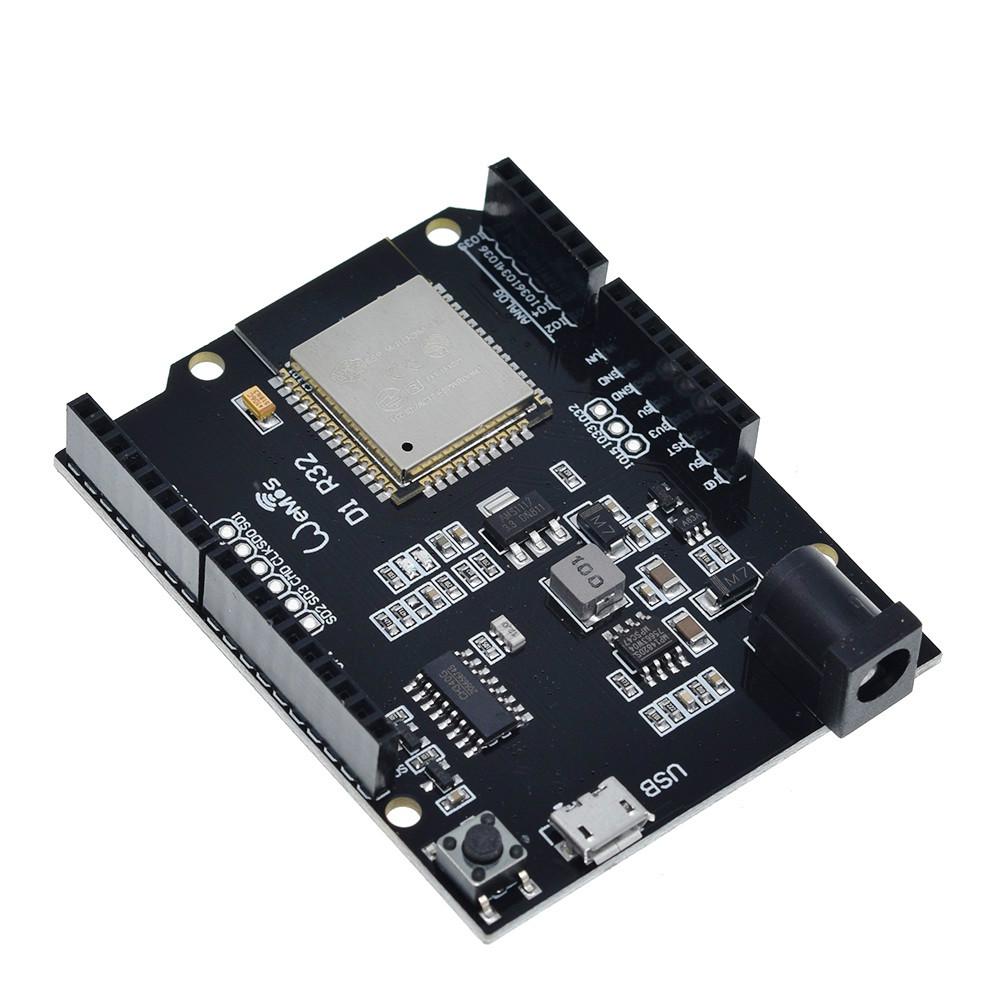 Bảng Mạch Phát Triển Wemos D1 Esp32 Esp-32 Wifi Bluetooth 4mb Flash Uno D1 R32 Ch340 Ch340G Cho Arduino