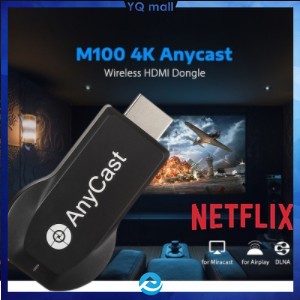 USB dongle Anycast M100 kết nối HDMI không dây tốc độ cực nhanh 4K hai băng thông