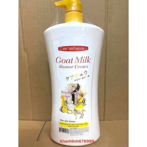Sữa tắm Goat milk 1000 thái lan