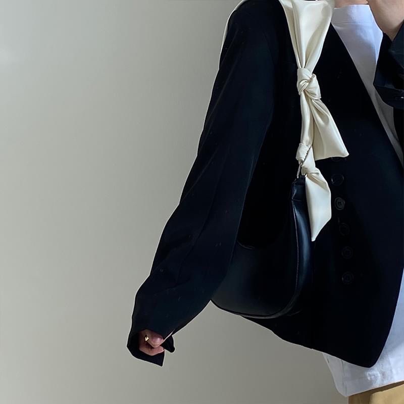 Túi kẹp nách, đeo chéo bán nguyệt Hookie Bag Hàn Quốc 2022 có dây nối, đi chơi, đi tiệc, túi rẻ
