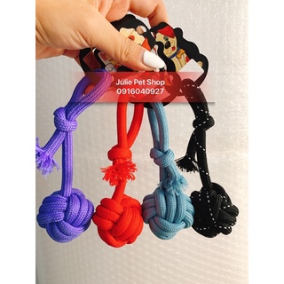 Đồ chơi thú cưng , Dây thừng cuộn và banh dây thừng cho chó , Julie Pet Shop