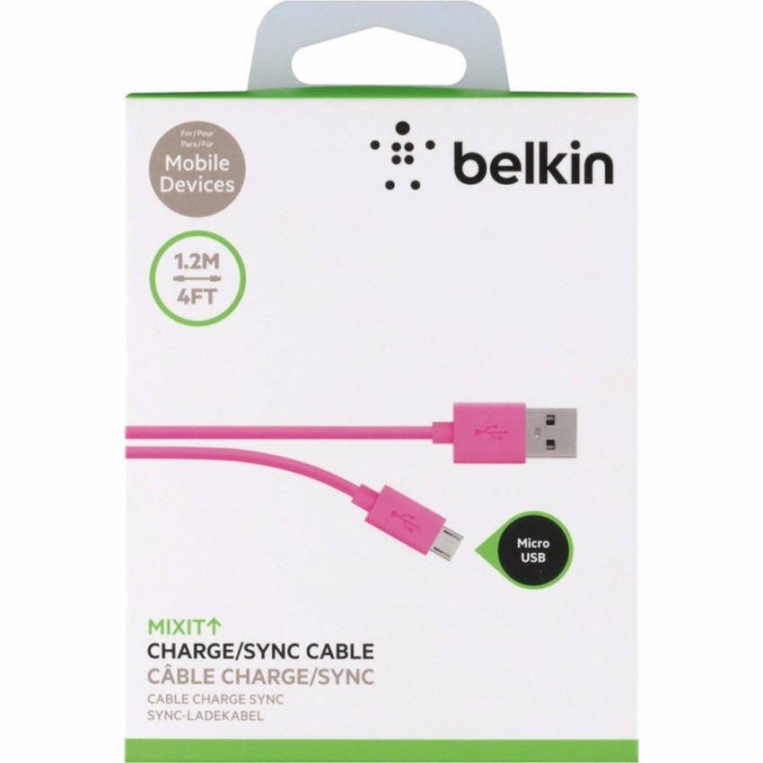 Cáp Sạc Micro USB Belkin F2CU012bt04 (1.2m)