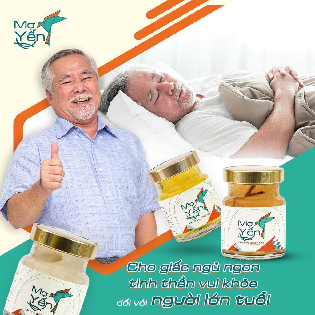 Yến Sào - Mợ yến- Yến Đông Trùng Hạ Thảo combo 10 hũ