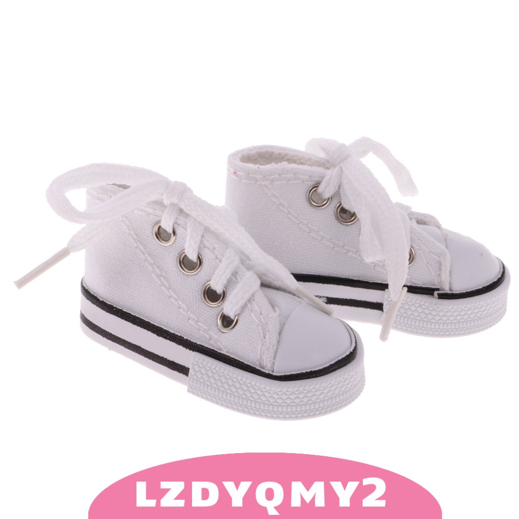 Set 2 Đôi Giày Thể Thao Cho Búp Bê 1 / 4 Bjd Dod Msd 7.5cm