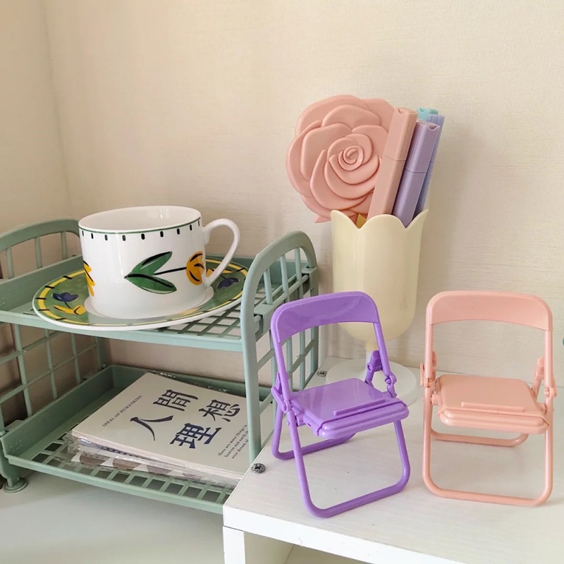 Giá Đỡ Điện Thoại Hình Ghế Ngồi Sáng Tạo