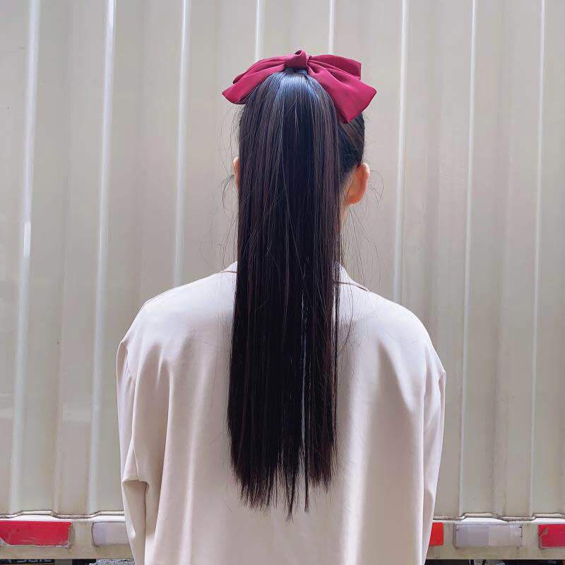 Tóc Giả Đuôi Ngựa Dài Thời Trang Cho Nữ