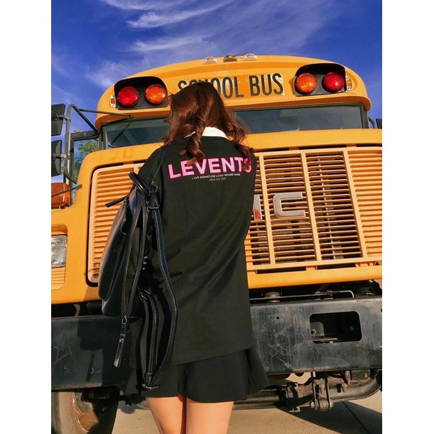 Áo Thun LEVENTS LVS XL LOGO BRANDNAME LẤP LÁNH Tặng Kèm Túi Tote Hoặc Túi Giấy Khi Mua Từ 2SP Levents