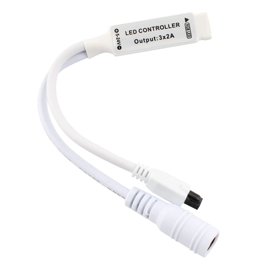 Bộ điều khiển từ xa DC 12V Mini 24key IR RGB | BigBuy360 - bigbuy360.vn