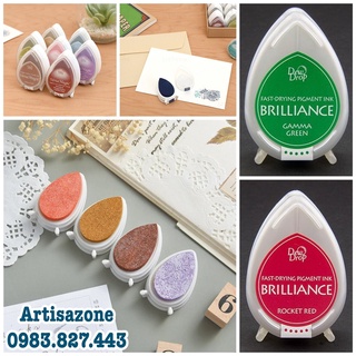 Mực in cao cấp Versamagic và Brilliance trang trí, in tranh vân tay, dấu gỗ handmade  - 01 hộp