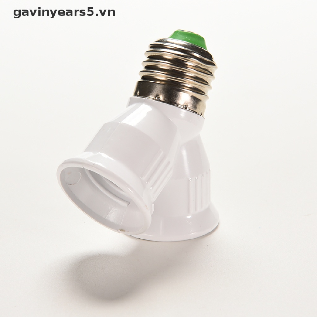 Chuôi Đèn LED E27 Chuyển Đổi 1 Sang 2 Đuôi Tiện Dụng Chất Lượng Cao