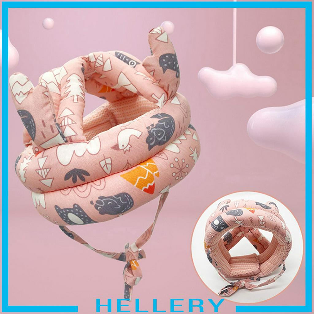 Mũ Bảo Hiểm Bảo Vệ An Toàn Chống Va Chạm Mềm Mại Thoải Mái Cho Bé