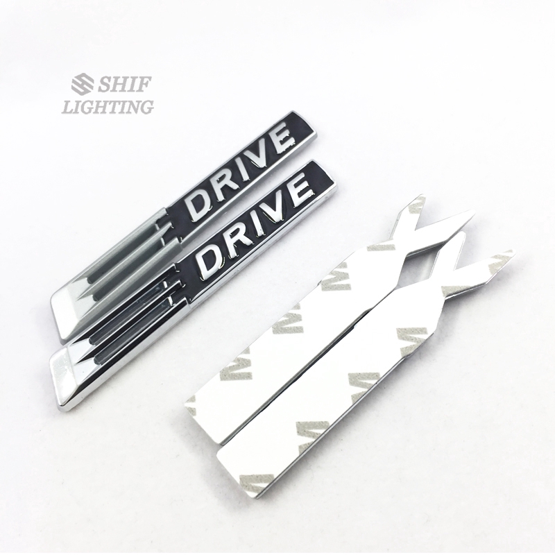 Miếng dán trang trí xe hơi hình chữ EDRIVE SDRIVE XDRIVE bằng kim loại dành cho xe hơi BMW