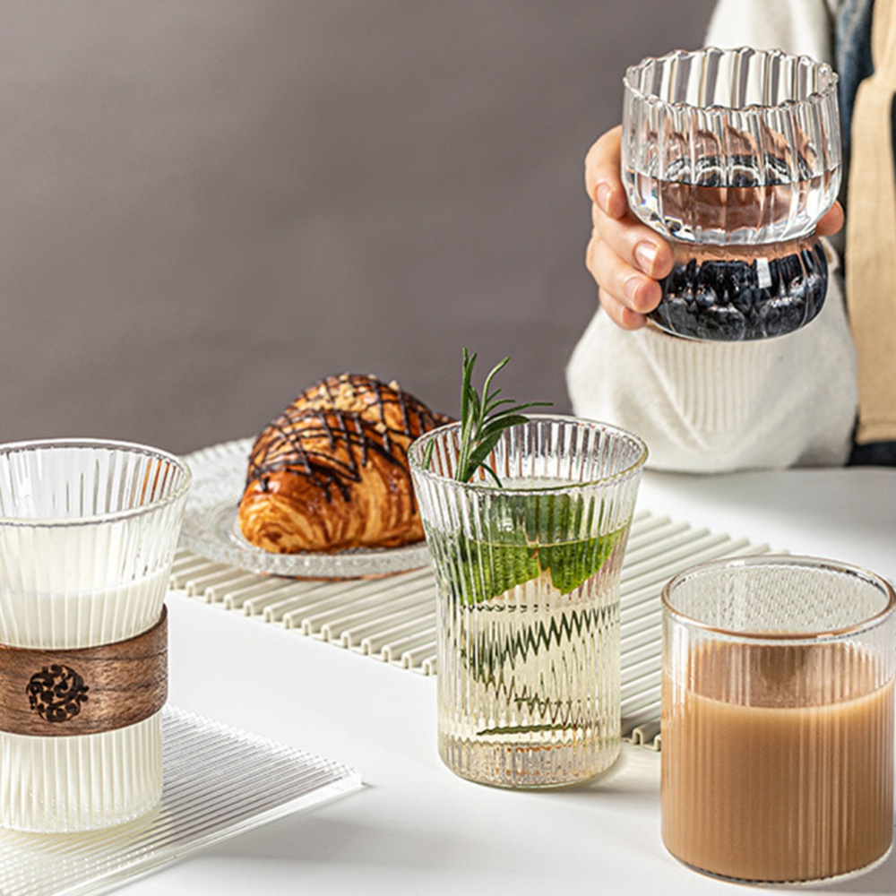 Cốc Uống Cà Phê Bằng Thủy Tinh Trong Suốt