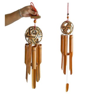 Chuông gió tre, chuông gió trúc hình Cầu