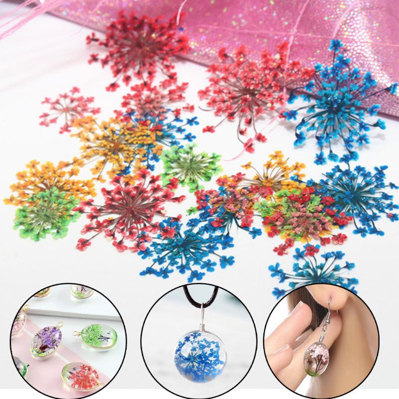 Bộ 20 Bông Hoa Khô Nhân Tạo Dùng Để Trang Trí Nhà Cửa DIY