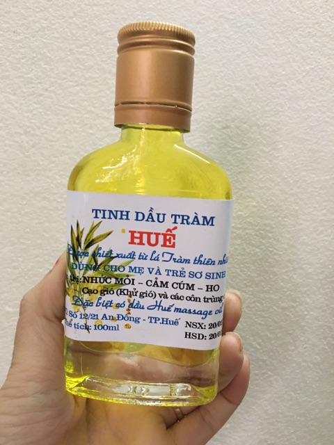 Shopee trợ giá 1 lọ tràm vàng Huế lọ 100ml