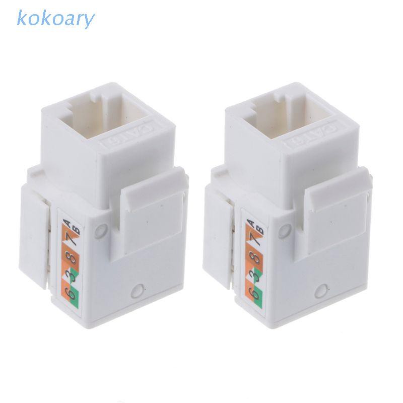 Set 2 Đầu Nối Dây Mạng Cat6 Rj45 Chuyên Dụng