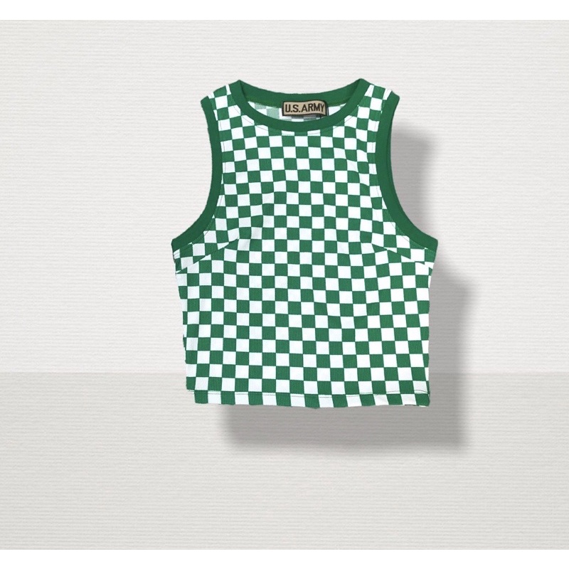 ÁO BA LỖ CARO HOT TREND ÔM XINH ĐẸP CR5