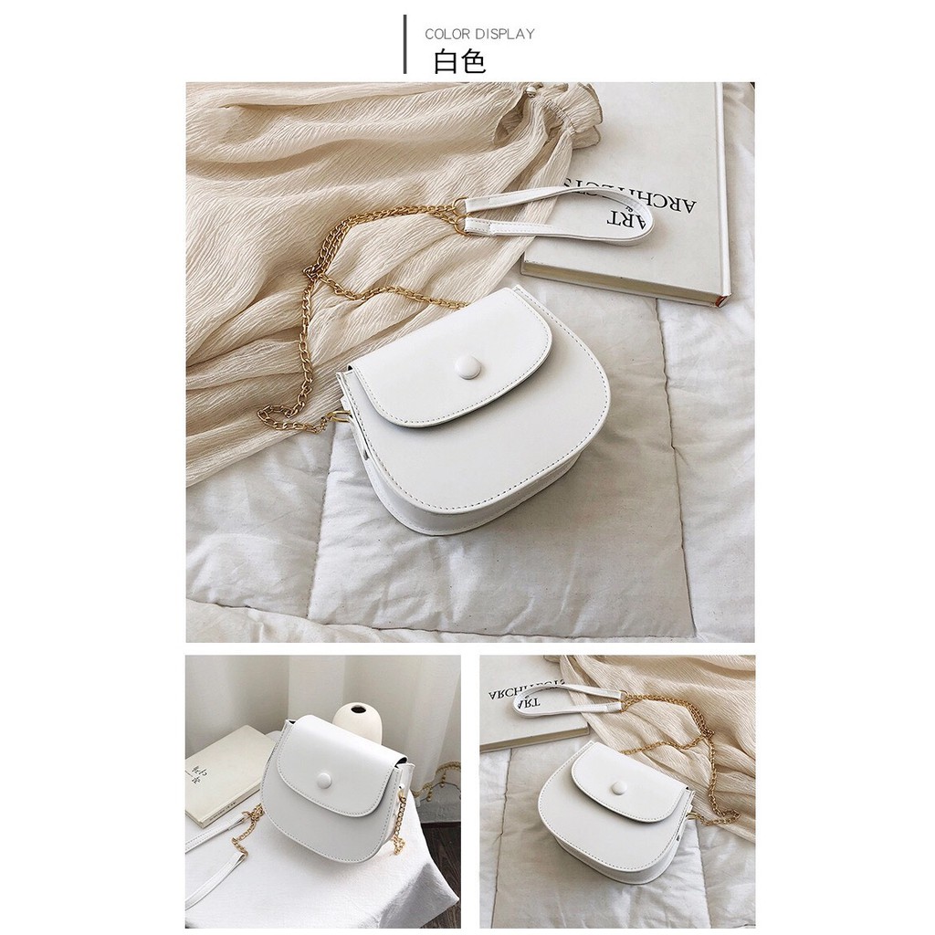 [Mã 153FASHIONSALE1 giảm 10K đơn 50K] Túi đeo chéo  𝑭𝑹𝑬𝑬𝑺𝑯𝑰𝑷  Túi xách nữ ulzzang dáng tròn siêu xinh TD11