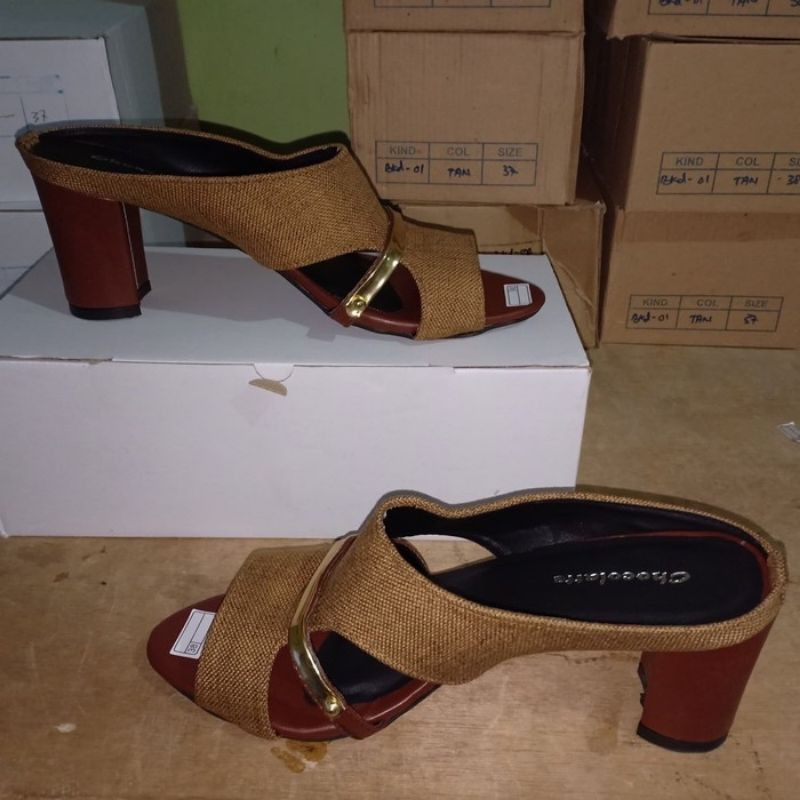 Giày Sandal Cao Gót Dd01 Phong Cách Hàn Quốc Mới Nhất Cho Nữ