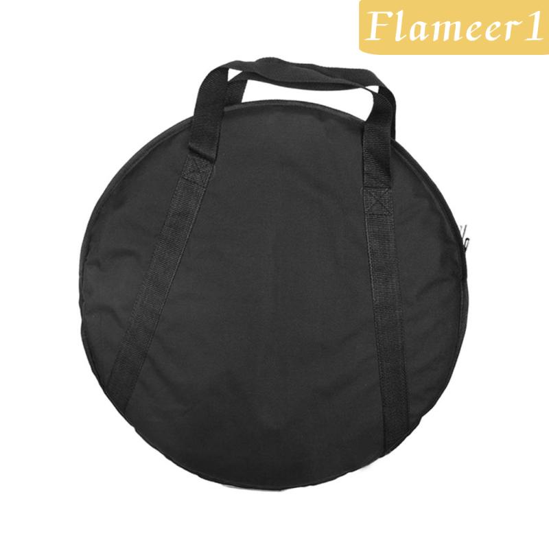 [flameer1] Túi Xách Cymbal Gig Cotton Chống Nước Có Đệm Bảo Vệ Tay Cầm