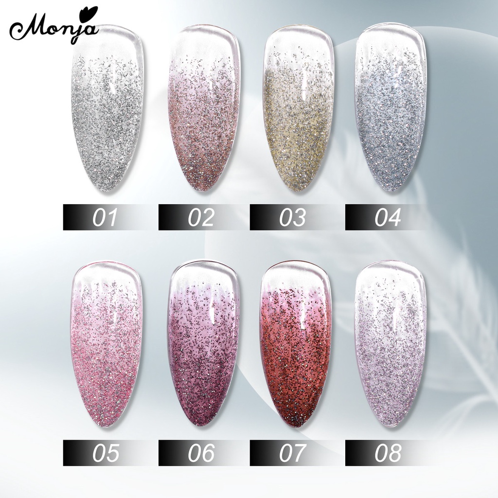 Sơn Móng Tay Gel UV Monja 8 Màu Tự Chọn Lâu Trôi