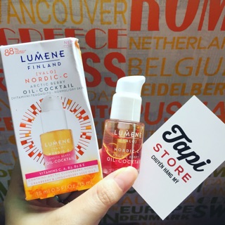 Dầu dưỡng da Lumene Nordic-C [VALO] Arctic Berry Oil-Cocktail