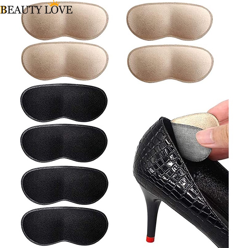 Miếng Dán Gót Giày Cao Gót / Miếng Dán Giày Bằng Xốp Mềm Vô Hình Chống Trượt Thoáng Khí Giảm Đau