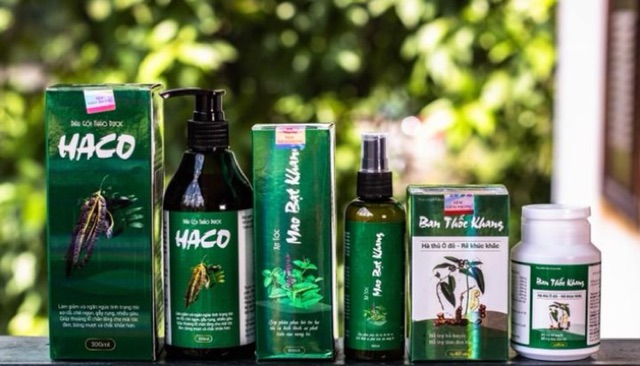 Bộ liệu trình tinh dầu Haco gồm 1 dầu gội thảo dược, 1 tinh dầu xịt Mao Bạt Khang, 1 Ban Thốc Khang | BigBuy360 - bigbuy360.vn