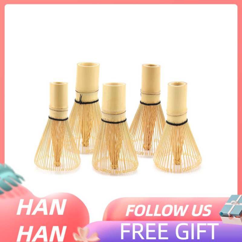 Cọ tre khuấy trà xanh phong cách Nhật Bản chất lượng cao