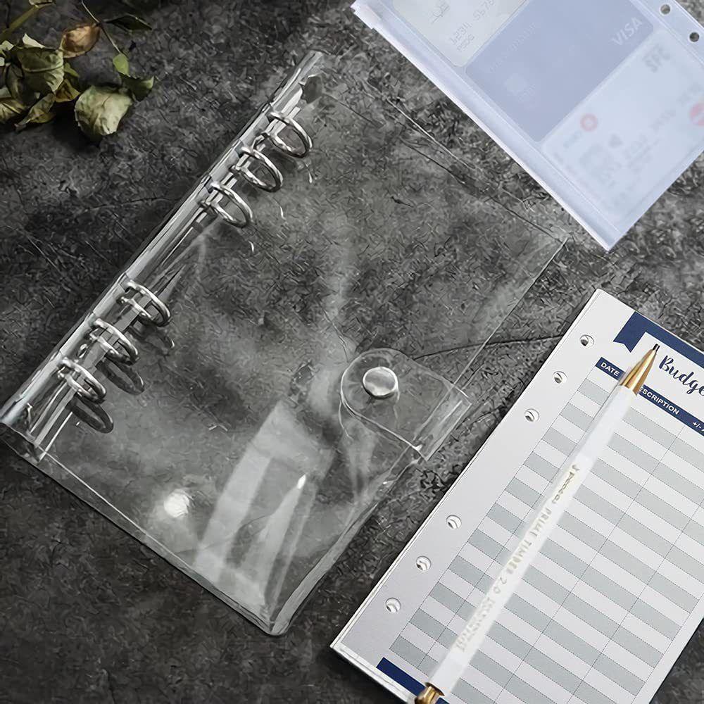 LANSEL Sổ Tay Khổ A6 PVC Mềm Mại Tiện Dụng