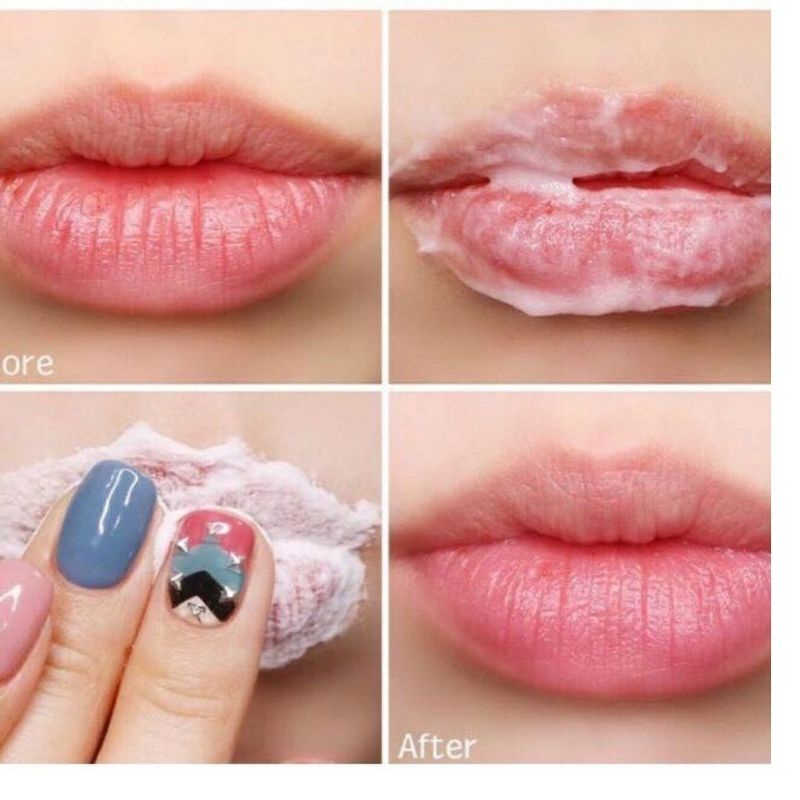 Gel tẩy tế bào chết môi sủi bọt BUBI BUBI LIP