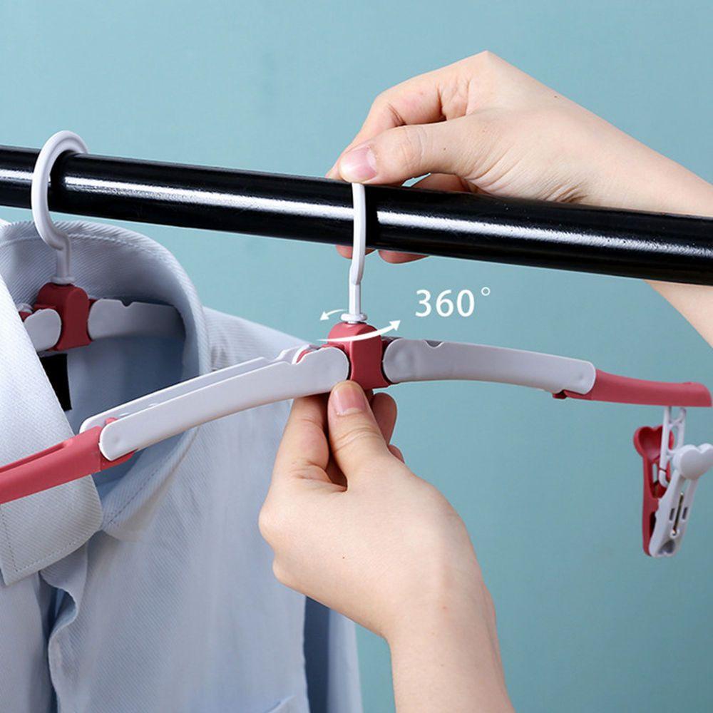 PATRICIA Móc Treo Quần Áo Co Giãn Gấp Gọn Đa Năng