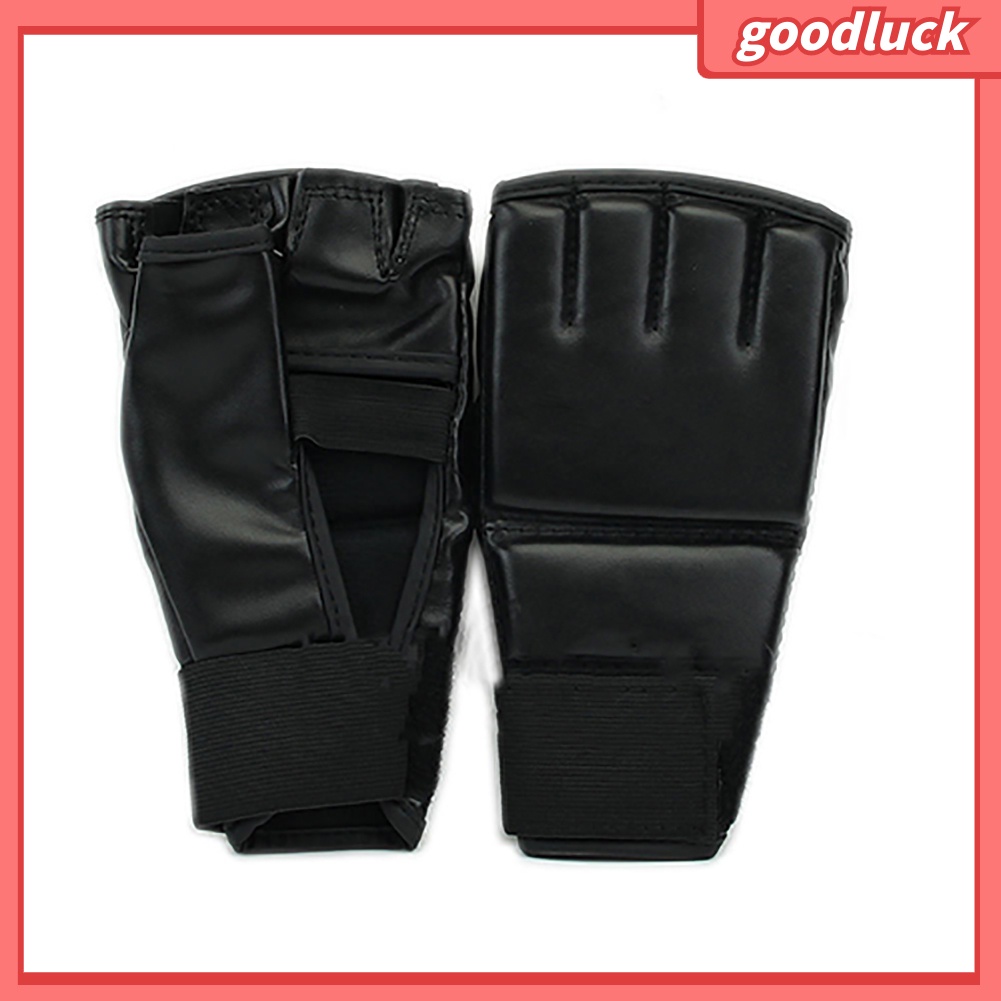 Găng tay đấm bốc thiết kế hở ngón cho nam chất lượng cao