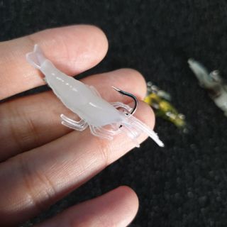 MỒI CÂU CÁ HÌNH TÔM mini