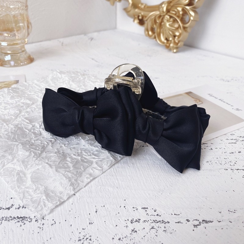 Kẹp Tóc Nhựa Kiểu Dáng Đơn Giản Phong Cách Hàn Quốc