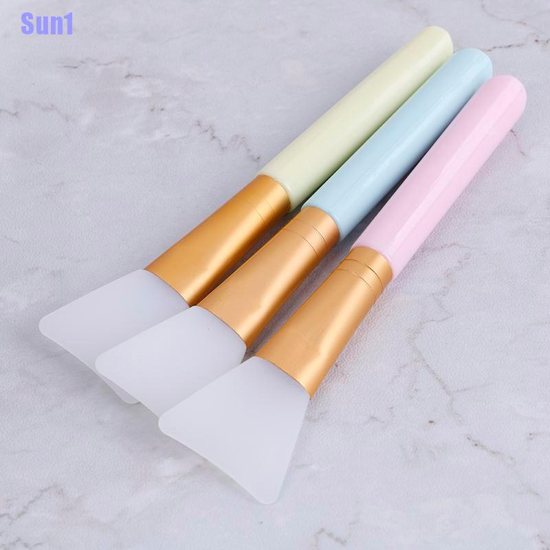 (Hàng Mới Về) Cọ Silicone Phẳng Chăm Sóc Da