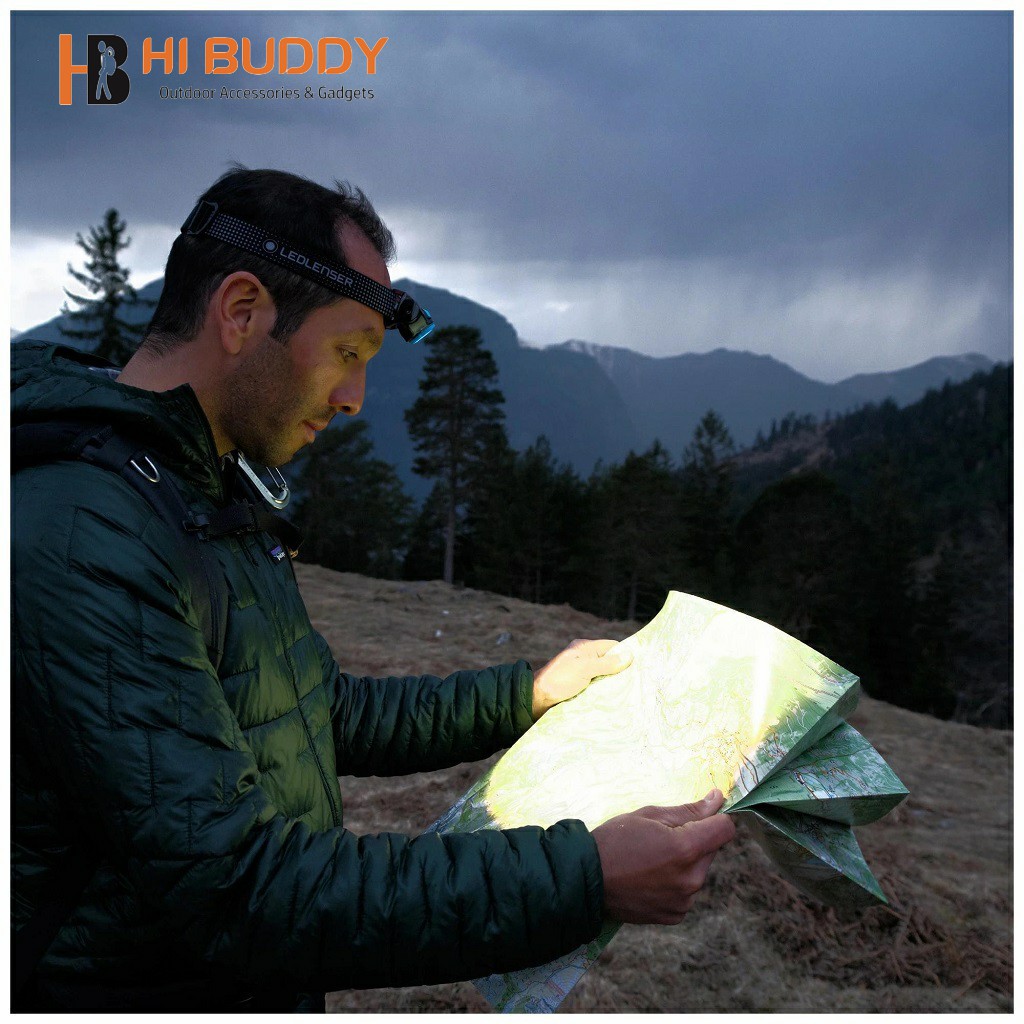 Đèn pin đội đầu LEDLENSER MH5 – 400 Lumens - Sạc từ tính - Không cần tháo pin