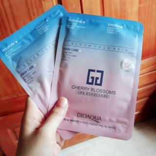 01 miếng mặt nạ hoa anh đào bioaqua