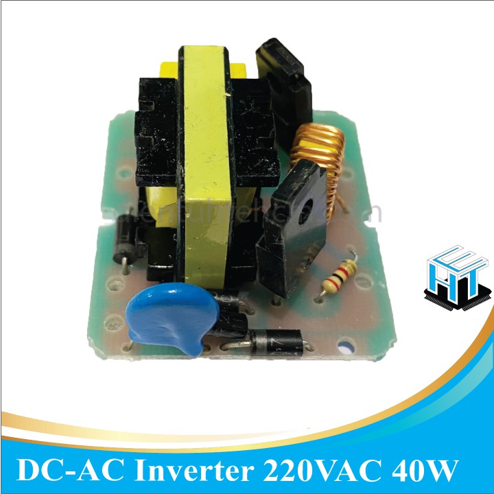 Mạch chuyển đổi nguồn DC-AC Inverter 12VDC sang 220VAC 40W