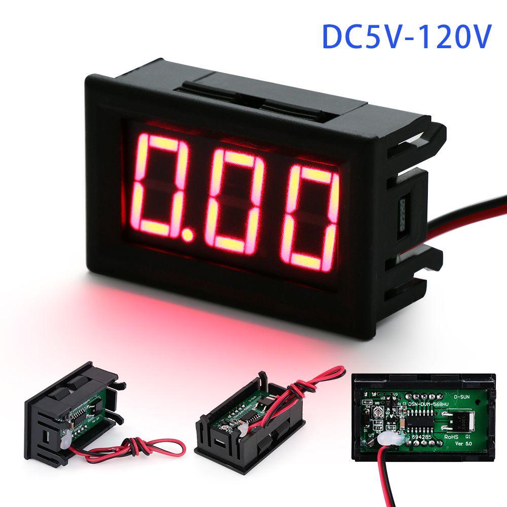 Thiết Bị Đo Điện Áp Kỹ Thuật Số Độ Chính Xác Cao 24V 36v 48v Chuyên Dụng Cho Xe Hơi