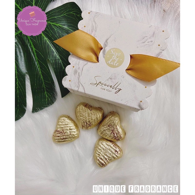 Socola trái tim - 100 viên - kẹo socola - UNIQUE FRAGRANCE